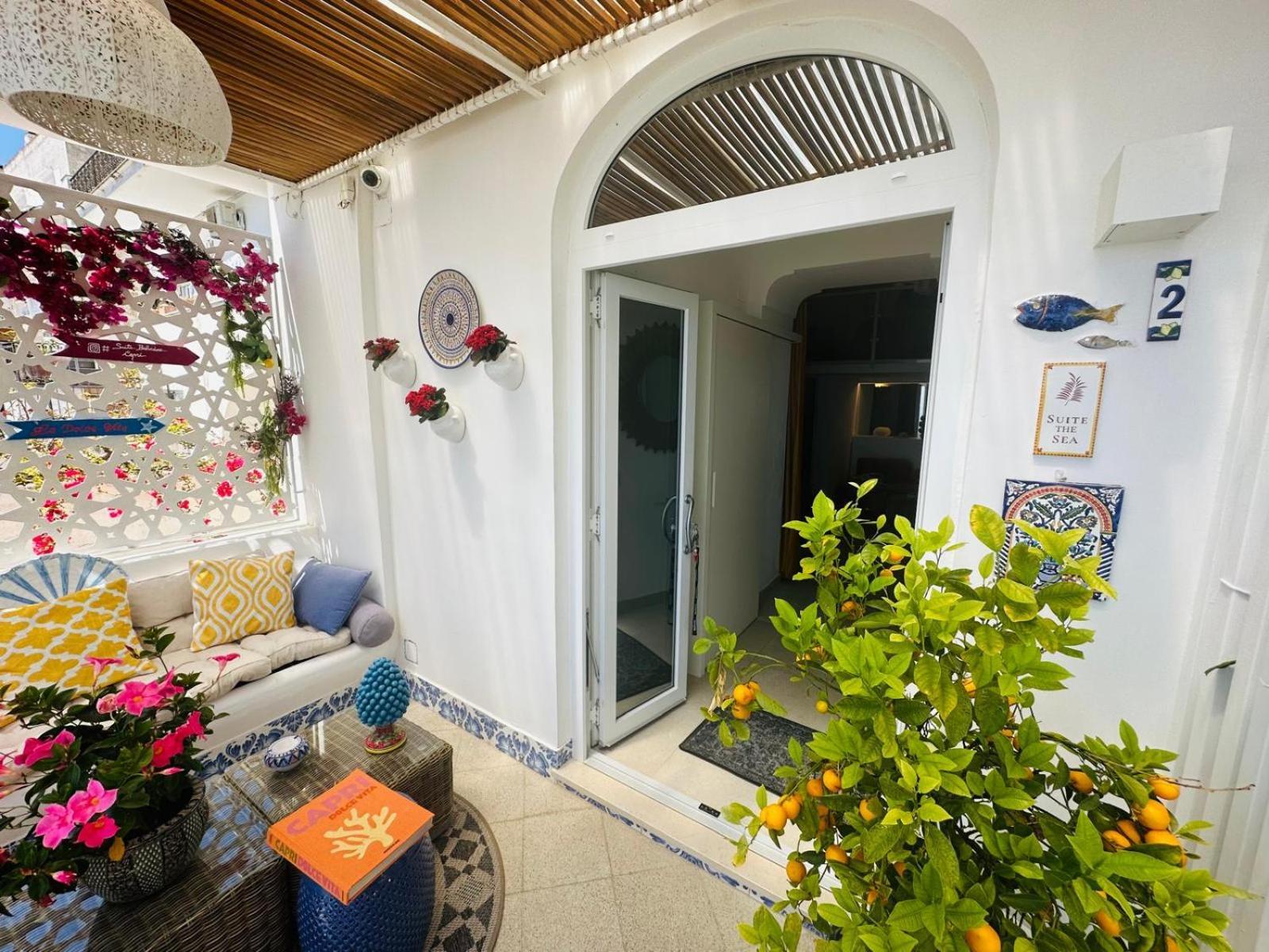 Suite Belvedere Capri Exclusive Rooms מראה חיצוני תמונה